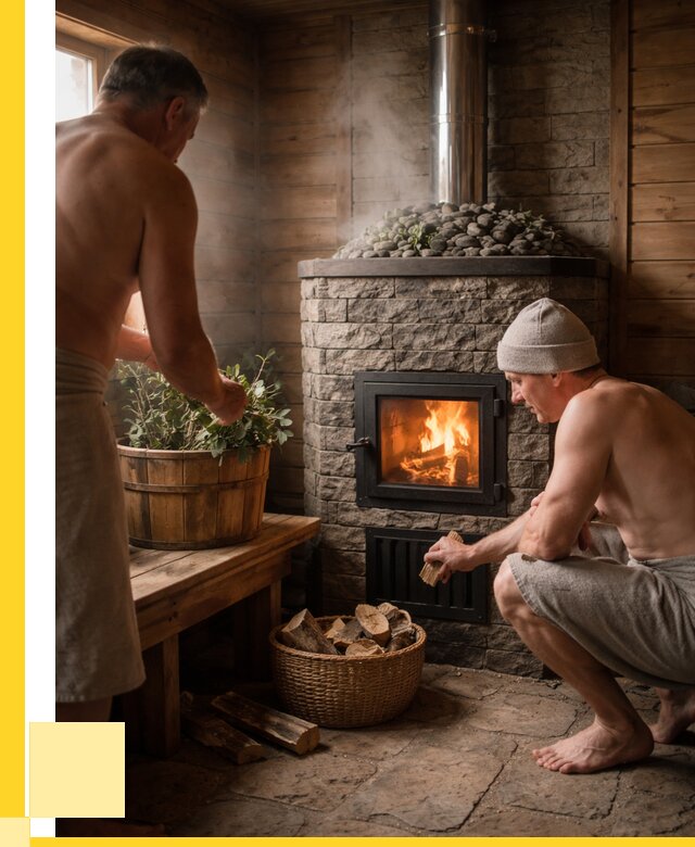 Банные печи под ключ в Чусовой от 47016 р. | ЭриданЧсв кирпичная