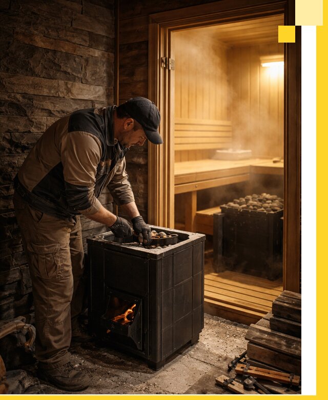 Строительство бани с сауной под ключ в Чусовой от проекта до сдачи