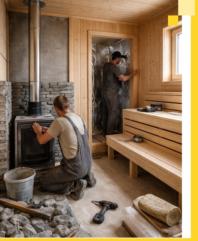 Строительство и изготовление бань под ключ в Чусовой