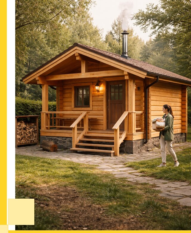 Купить баню под ключ в Чусовой от 679120 р. | ЭриданЧсв