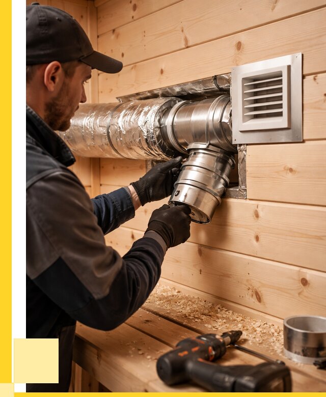 Монтаж вентиляции бани в Чусовой от 12538 р. | ЭриданЧсв