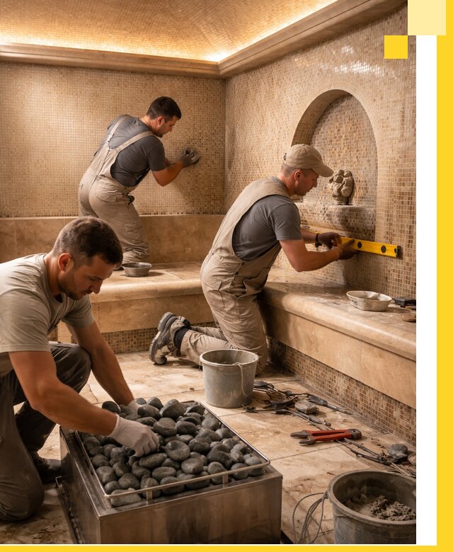 Проектирование и строительство хамама и сауны в Чусовой