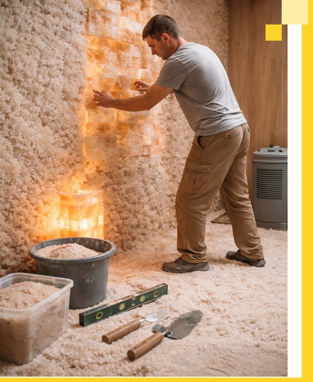 Проектирование и монтаж соляных комнат в Чусовой под ключ