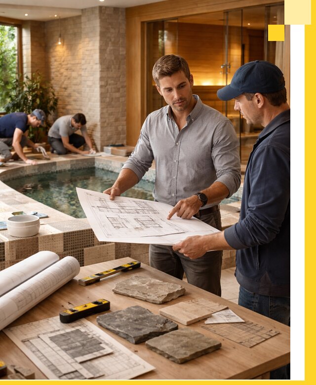 Проектирование SPA зон под ключ в Чусовой с инженерией